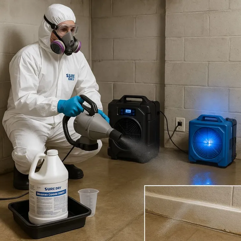 Sanitization and Odor Removal process in Washington Parish, LA